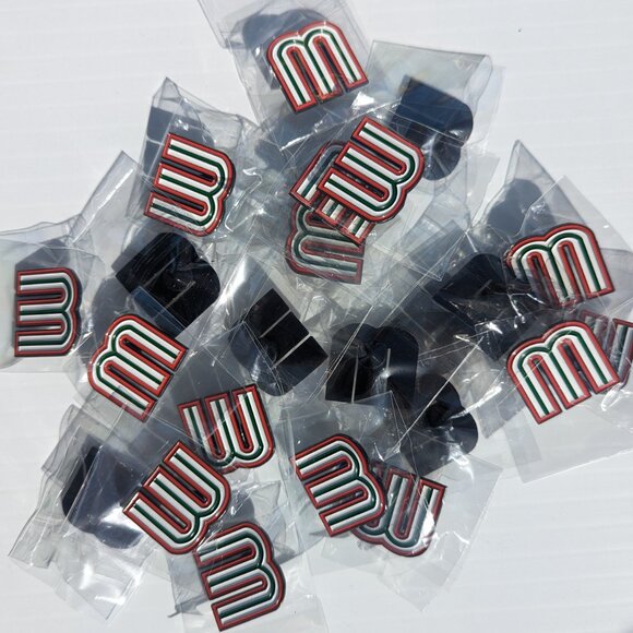 Pin M Mexico For Caps And Clothing Enamel Badge Baseball Pin Mexican Pin MX - Picture 4 of 6